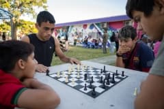 Inauguración de obra del Presupuesto Participativo: Espacio polideportivo y plaza inclusiva El Tejano