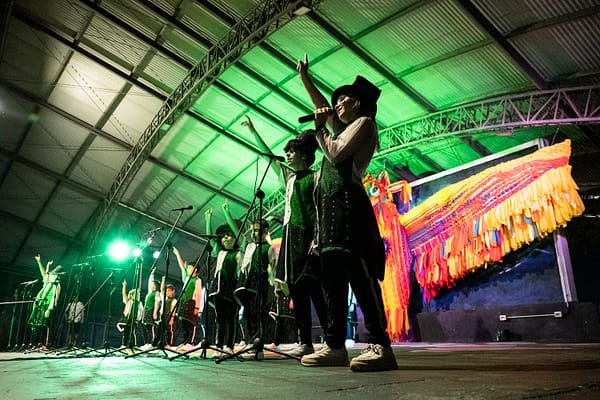 Volvieron los escenarios populares, baluartes de la fiesta en los barrios