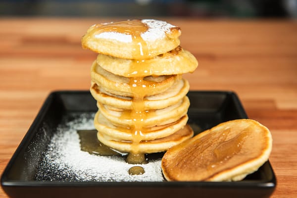 Crepes de arvejas