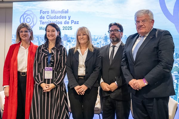 El Foro Mundial de Ciudades y Territorios de Paz dejó su huella
