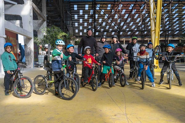Un lugar de diversión y encuentro: la Escuela de BMX del Espacio Modelo