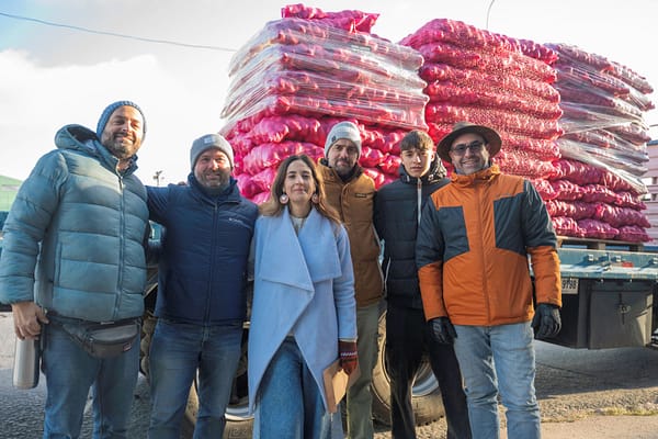 Se donaron 60 toneladas de papas para ollas populares