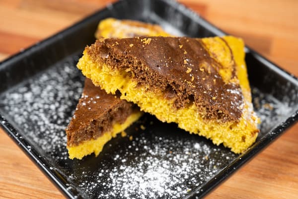 Torta marmolada de zanahoria