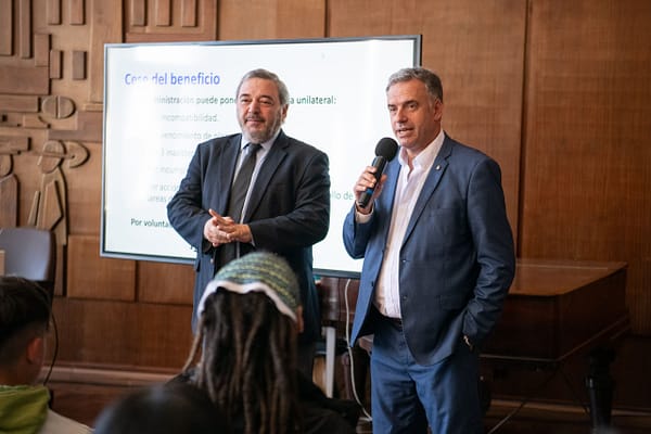 Orsi y Bergara dieron la bienvenida a trabajadores de Uruguay Impulsa