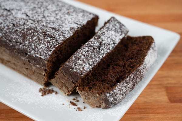 Budín de remolacha y cacao