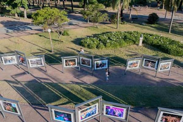 Muestra fotográfica por los 300 años Montevideo en el Parque Rodó